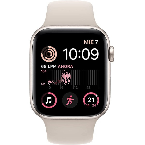 Apple Watch SE 2022 GPS 40 mm aluminio sports band beige Apple Watch SE 2022 GPS 40 mm aluminio sports band beige D