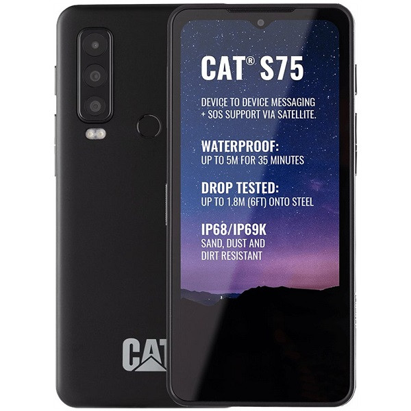 CAT S75 dual sim 6GB RAM 128GB negro D