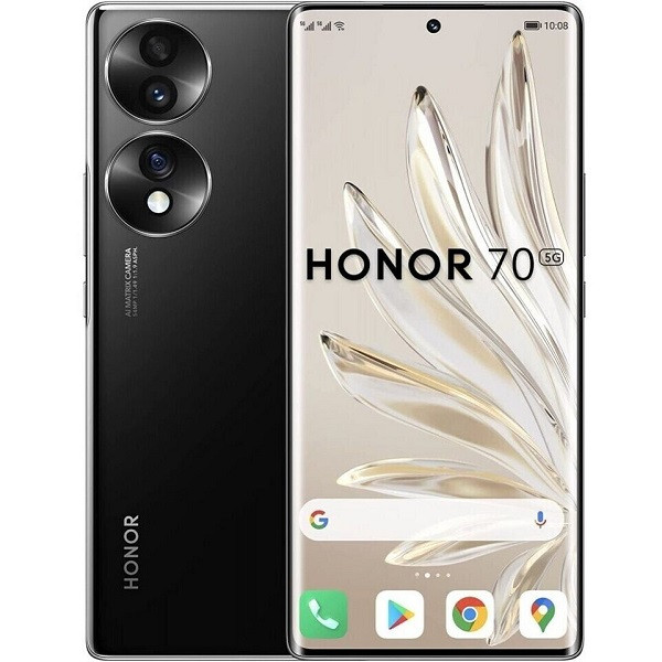 Honor 70 5G dual sim 8 GB de RAM 128 GB preto D