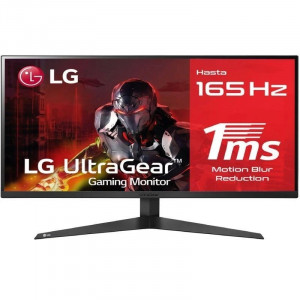Monitor LG UltraGear Gaming 27" LED FHD 27GQ50F-B preto D
