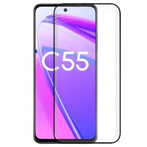 Protetor de cristal temperado COOL para Realme C55 / Oppo A98 5G (FULL 3D) D