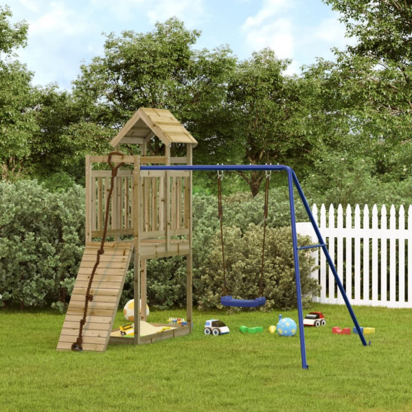 Parque infantil externo Pine Pine Wooden D