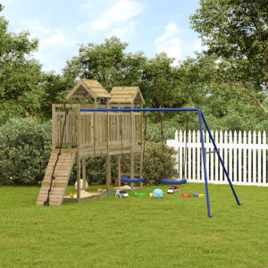 Parque infantil externo Pine Pine Wooden D