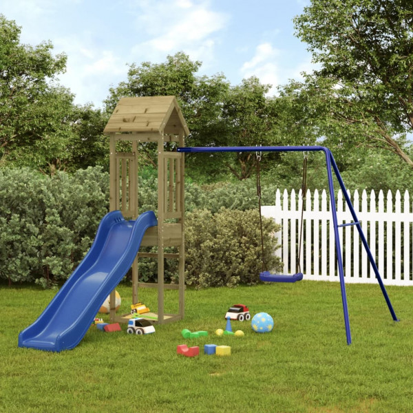 Parque infantil externo Pine Pine Wooden D