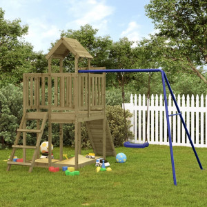 Parque infantil externo Pine Pine Wooden D