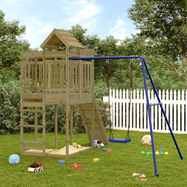 Parque infantil externo Pine Pine Wooden D