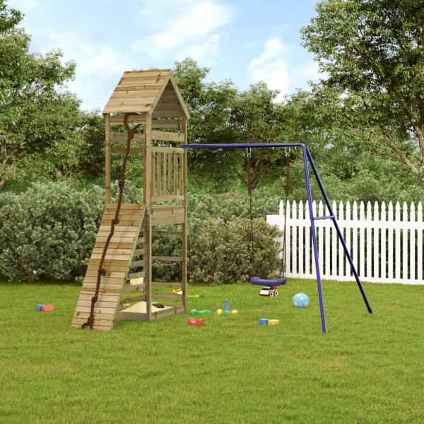 Parque infantil externo Pine Pine Wooden D