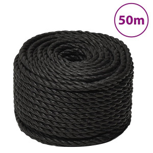 cuerda nylon 18 mm.negra