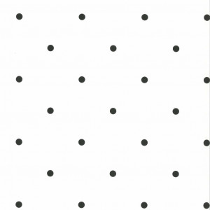 Fabulous World Papel de parede com design de pontos preto e branco 67105-3 D