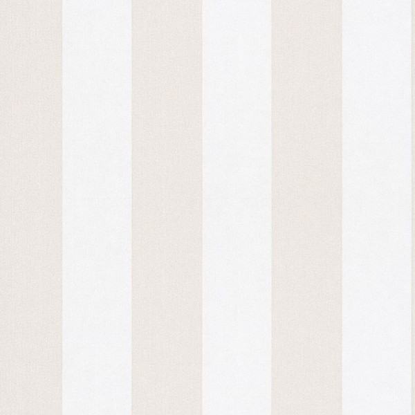 Topchic Papel de pared Stripes beige y blanco D