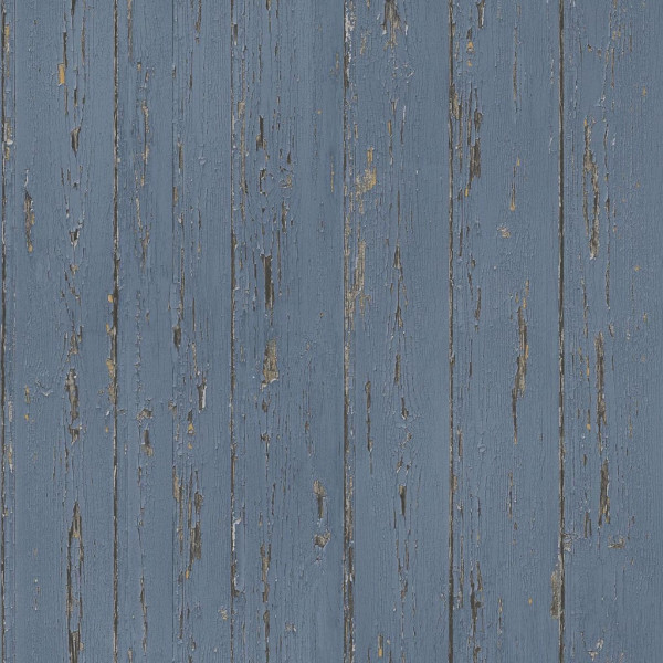 Papel de parede Homestyle Madeira Velha azul D