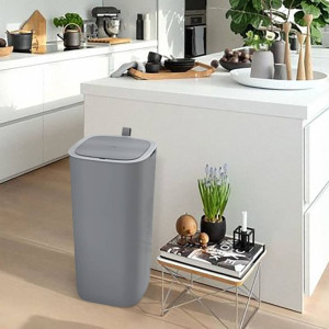 Cubo de basura de cocina extraíble reciclaje cierre suave 36 L