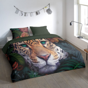 Pure Funda de edredón WILDLIFE FLOWERS 240x200/220 cm D