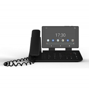 Teléfono fijo con tablet ADOC D30 negro D