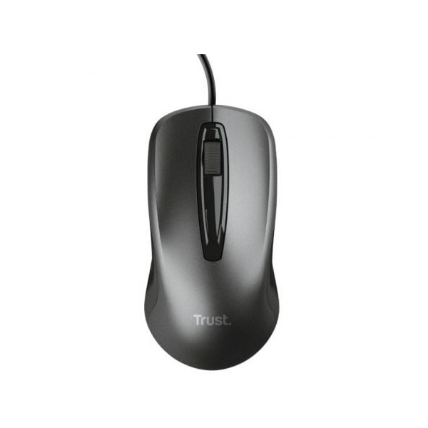 Ratão Trust Basics Wired Mouse preto D