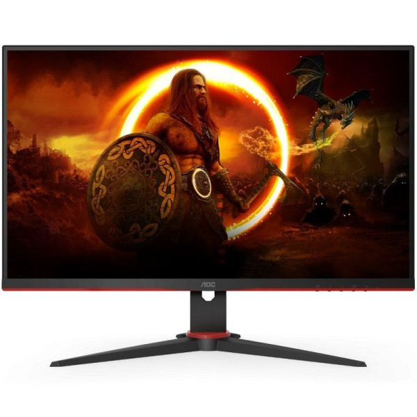 Monitor de jogos AOC 27" WLED FHD 27G2SAE/BK preto D