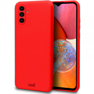 Carcaça COOL para Samsung A145 Galaxy A14 / A14 5G cobrir vermelho D