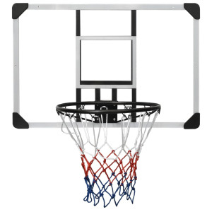 Tablero de baloncesto policarbonato transparente 90x60x2.5 cm D
