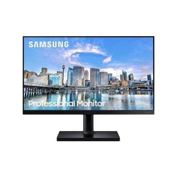 Monitor SAMSUNG 24" LED FHD LF24T450FQR preto D