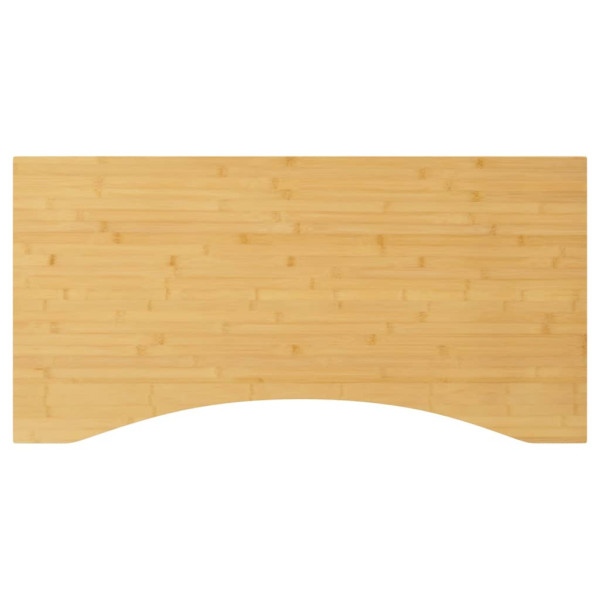 Tablero de escritorio de bambú 100x50x4 cm D