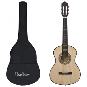 Guitarra clásica para principiante y niño con funda 1/2 34 D