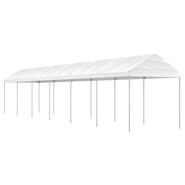 Sala de jantar com teto de polietileno branco 13.38x2.28x2.69 m D