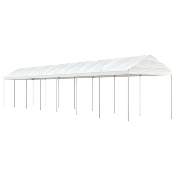 Sala de jantar com teto de polietileno branco 15.61x2.28x2.69 m D