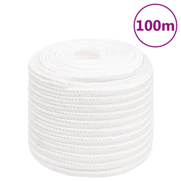 Cuerda de barco polipropileno blanco intenso 18 mm 100 m D