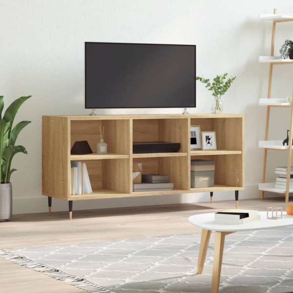Móveis de TV madeira de carvalho Sonoma 103.5x30x50 cm D