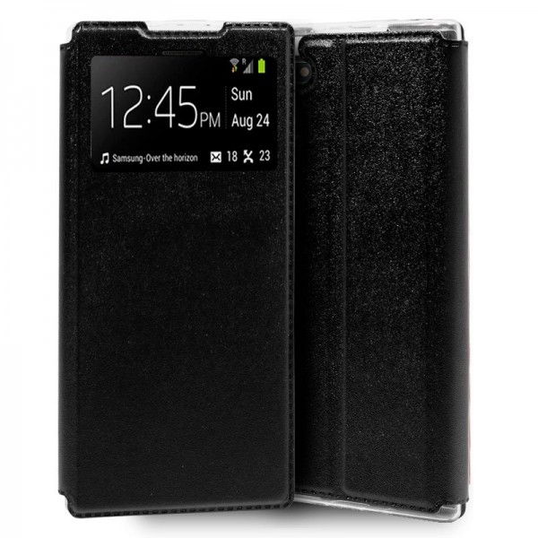 Funda Flip Cover Samsung N970 Galaxy Note 10 Liso Negro D