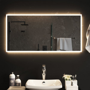 Espejo de baño con LED 50x100 cm D