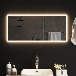 Espejo de baño con LED 90x40 cm D