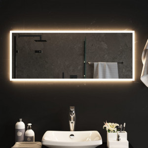 Espejo de baño con LED 100x40 cm D