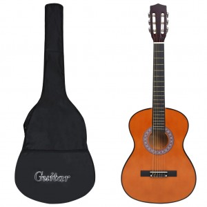 Guitarra clásica para principiantes con funda 3/4 36 D