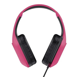 Auriculares Trust gaming GXT 415 Zirox rosa H