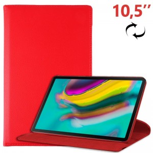Fundação Samsung Galaxy Tab S5e T720 / T725 Polipiel Vermelho 10,5 polegadas D