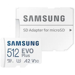 Cartão de memória Samsung evo plus 2021 512GB classe 10 D