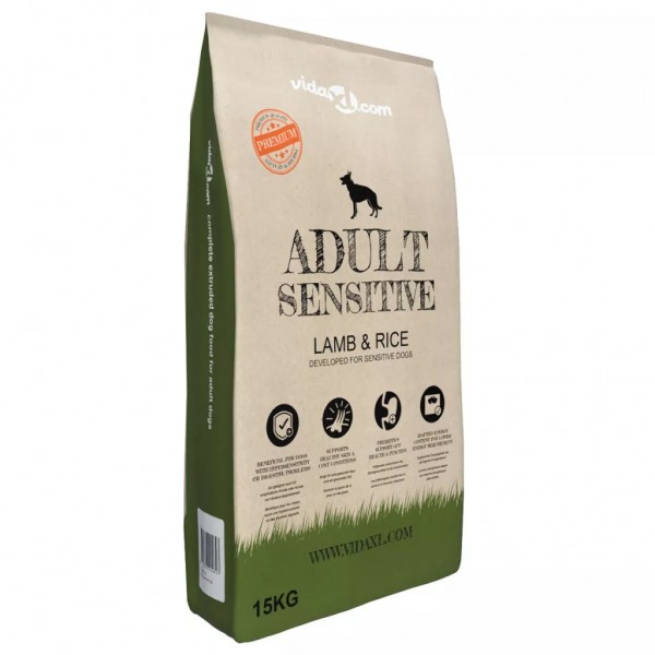 Alimento seco para cães Premium Adult Sensitive Lamb & Rice 15kg D