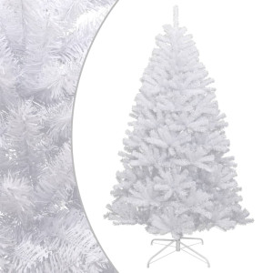 Árbol de Navidad artificial con bisagras y nieve flocada 240 cm D