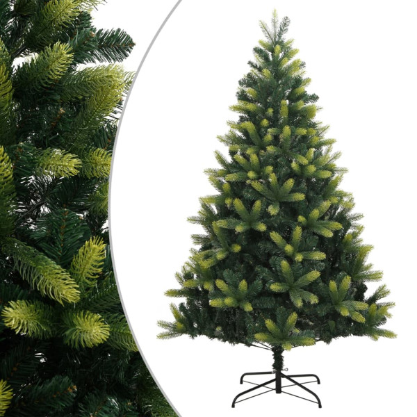 Árvore de Natal artificial com dobradiças e suporte 240 cm D