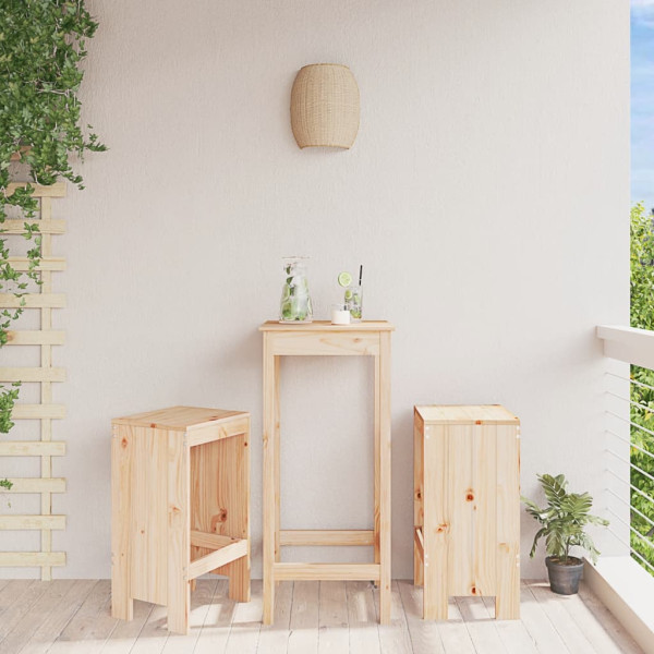 Cadeiras de cozinha de madeira maciça 40x36x75 cm D