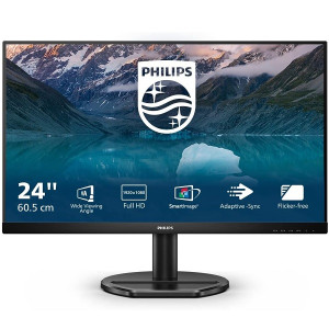 Monitor PHILIPS 23,8" LED FHD 242S9JML preto D