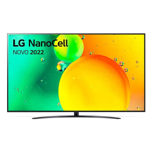 Smart TV LG 70" LED UHD 4k  70NANO766QA negro D