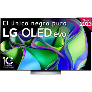 Smart TV LG 48" OLED 4K UHD OLED48C34LA negro D