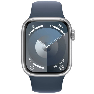 Apple Watch Serie 9 GPS 41mm aluminio sport band M/L azul D