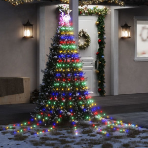 Luces para árbol de Navidad 320 LEDs de colores 375 cm D
