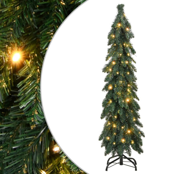 Árbol de Navidad artificial iluminado con 60 LEDs 120 cm D