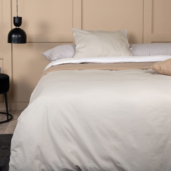 Conjunto de cama de algodão Venture Home Jenna cor areia 200x150cm D