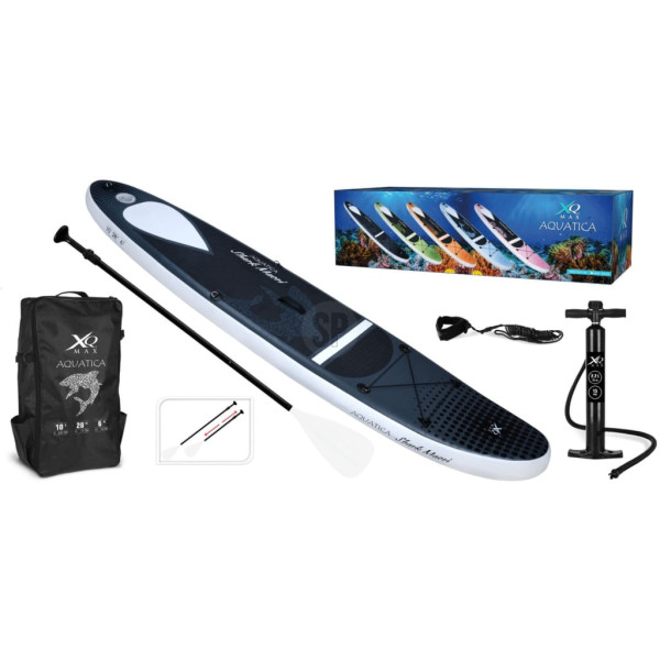 XQ Max Tabela de paddle surf Shark 305x71x15 cm D