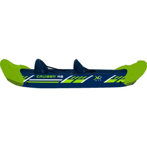 XQ Max Kayak Cruiser X2 azul e verde 308x91x51 cm D